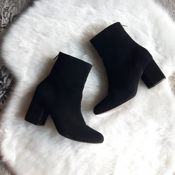 Free People Shoes - Free People | Cecile Ankle Boot - Black Suede